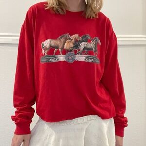 Vintage western long sleeve